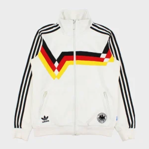 Vintage '1990 Adidas Originals Germany Fussball-Bund FIFA World Cup Football Reissue Track Jacket - L