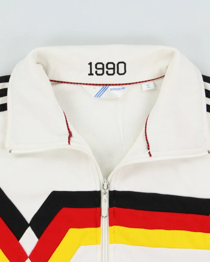 Vintage '1990 Adidas Originals Germany Fussball-Bund FIFA World Cup Football Reissue Track Jacket - L - Billede 6