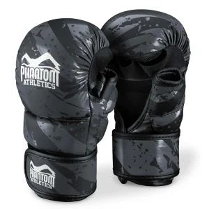 MMA Sparring Handschuhe Camo Tiger - Grau