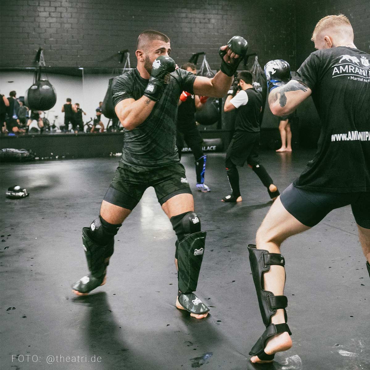 MMA Sparring Handschuhe Camo Tiger - Billede 8